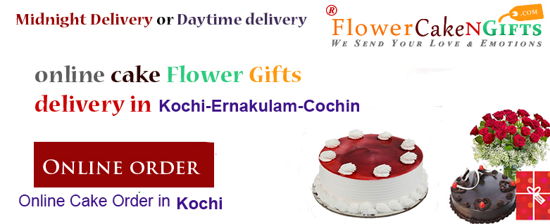 Midnight Anniversary chocolates Teddy Birthday Eggless Cake flower Bouquet delivery to Kochi Ernakulam Cochin Kerala  city Sameday